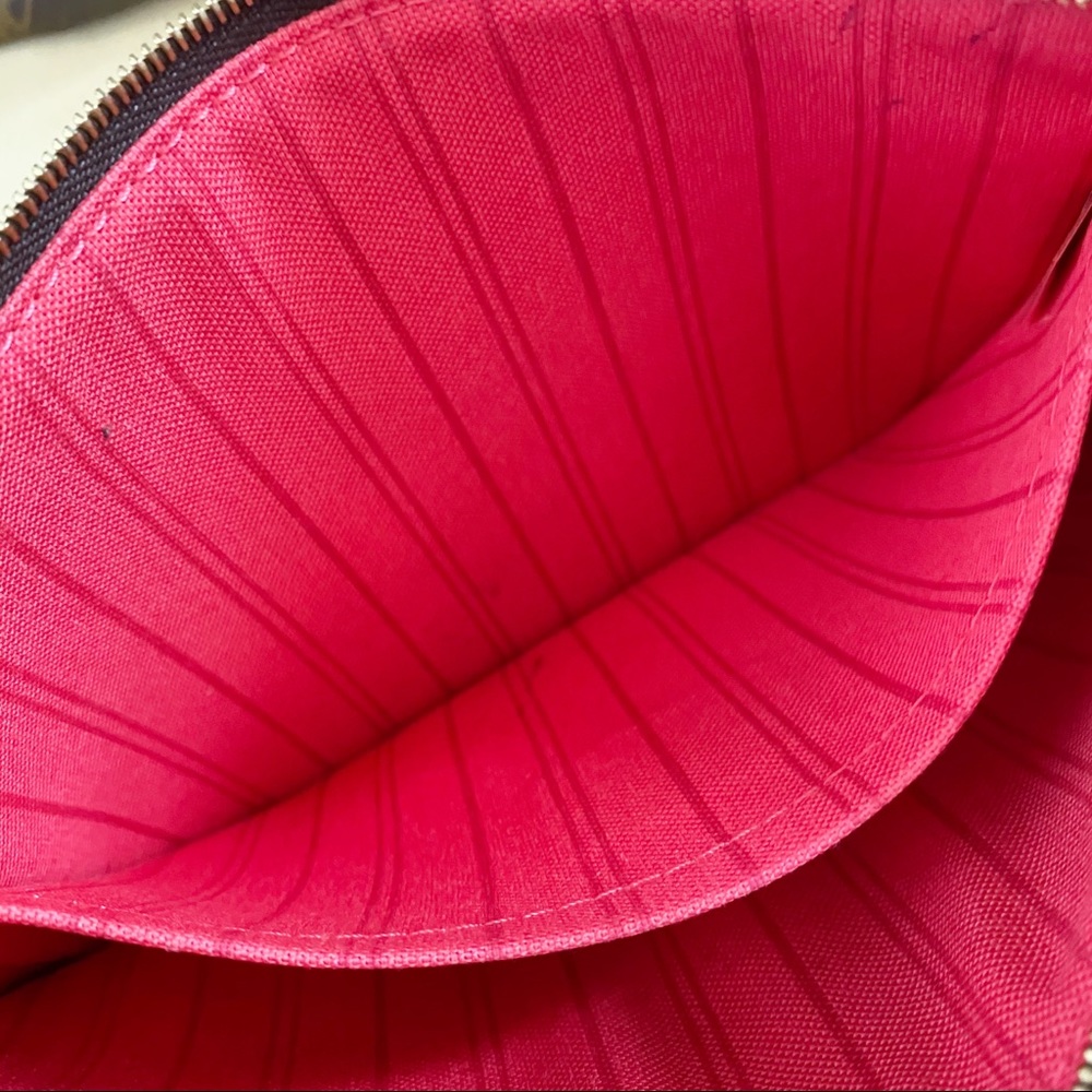 🦩FLAMINGO NEVERFULL MM W/ POUCH!🦩 RARE New Bag! - Picture 13 of 16